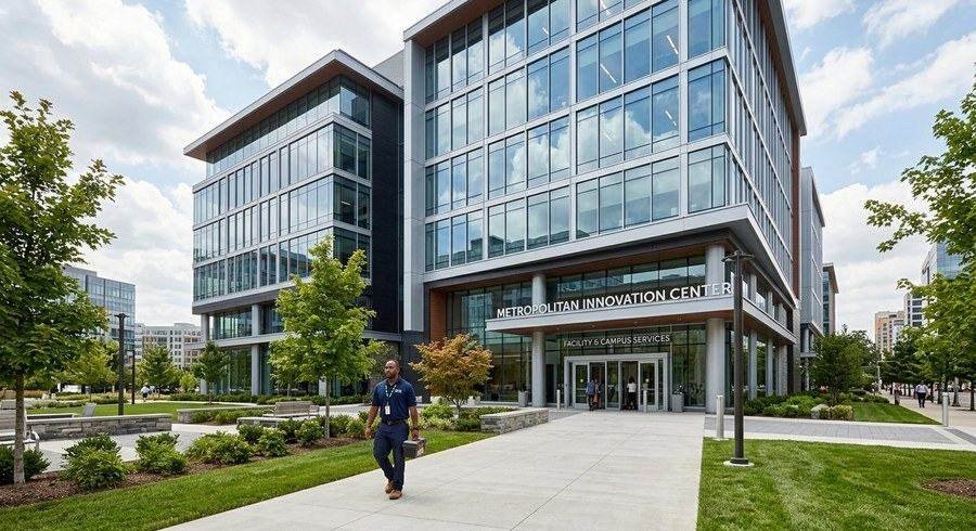 Commercial and institutional facility building